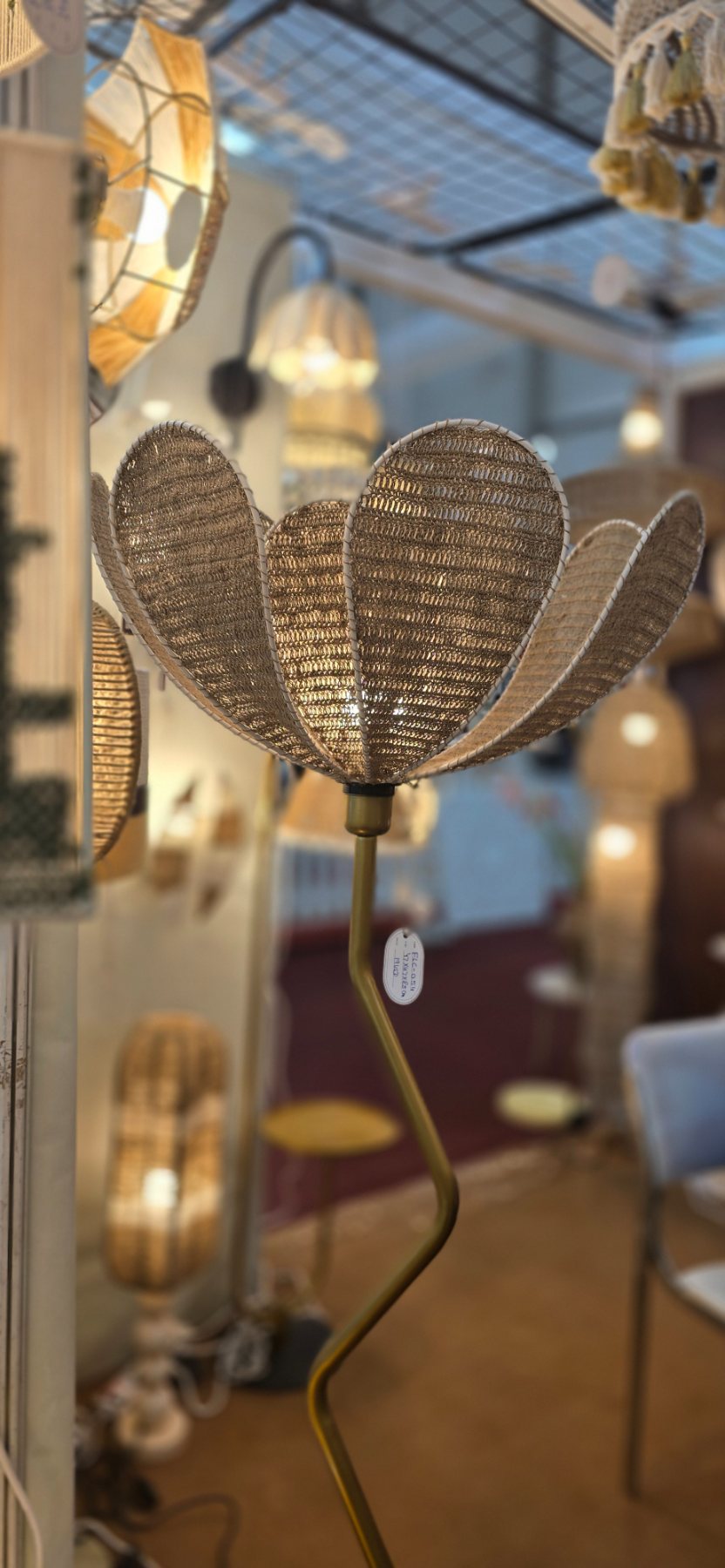 Lotus lamp from the Vera Verve range